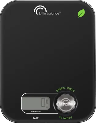Immagine prodotto di Bilancia da cucina elettronica 5kg - 1g nera Little balance 8197