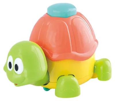 Immagine prodotto di Tartaruga giocattolo - tartaruga da passeggio per bambini - colorata ed educativa