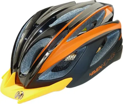 Produktbild von HAVEN Fahrradhelm - NEXUS - Schwarz/Orange (54-57 cm)