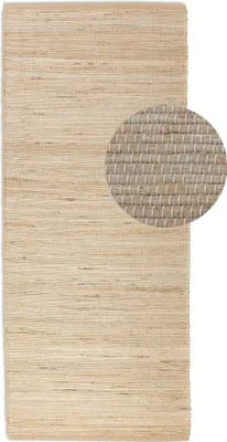Produktbild von Hanse Home Handloom 1.0 Jute Teppich Dhaka Naturgold Beige