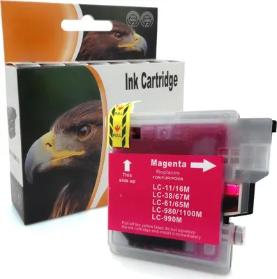 Produktbild von D&C Tintenpatronen kompatibel mit Brother LC-1100 1x Magenta