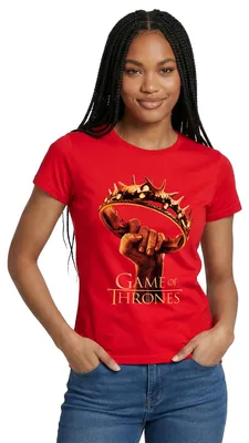 Produktbild von Spreadshirt Game Of Thrones Logo Frauen T-Shirt, XL, Rot