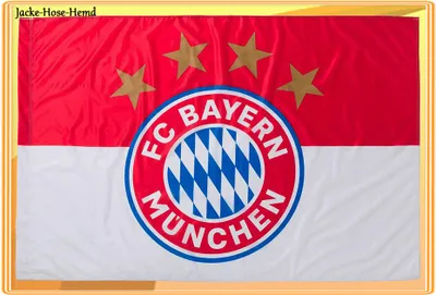 Produktbild von FC Bayern 11851 Fahne Logo 90x60 cm