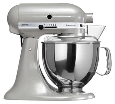 Zdjęcie produktu dla KitchenAid 5KSM150PSEMC, Szary, Stal nierdzewna, 1,22 m, 4,8 l, Stal nierdzewna, 300 W, 230 - 240 V