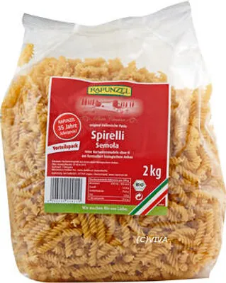 Produktbild von Rapunzel Spirelli, Semola Sonderabpackung 2kg