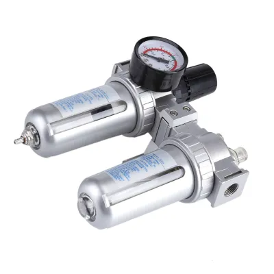 Image de Régulateur de filtre à air, régulateur de compresseur d'air, régulateur de pression d'air, séparateur d'huile et d'eau, purgeur d'humidité de compresseur