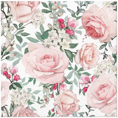 Zdjęcie produktu dla Serwetki 25x25 cm – Gorgeous Roses