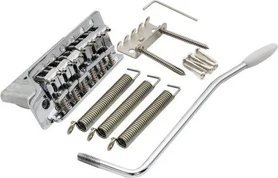 Produktbild von Gitarren-Tremolo - Gitarren-Teil - Vintage-Tremolo - 525mm Saitenabstand - Chrom