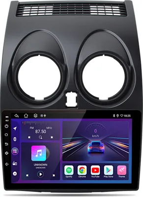 Image de Autoradio Carplay Android 15 6+128G pour Nissan Qashqai 1 J10 2006-2013 GPS Navi WIFI 4G BT DSP DAB+ USB FM 8 cœurs