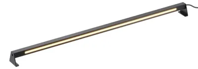 Zdjęcie produktu dla Lampa gruntowa LED, oświetlenie zewnętrzne, aluminium, czarna, IP65, L 100 cm