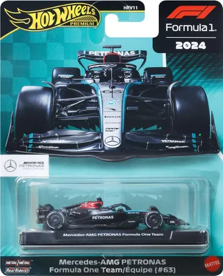 Immagine prodotto di Mattel HRV11; JBM18 - Hot Wheels Race - Mercedes-Benz |2024 livrea George Russell - % OS %