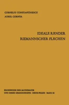 Obrázek produktu pro Ideale Ränder Riemannscher Flächen
