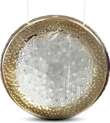 Productafbeelding van Spiegel Gong Mandala - 90cm; ±11000g