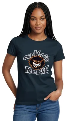 Produktbild von Spreadshirt Die Wilden Kerle Logo Wild Frauen T-Shirt, S, Navy