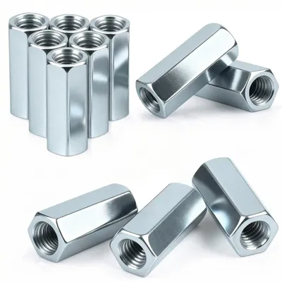 Produktbild von Verlängerungsbolzen M6 x 50 mm, 20 Stück, verzinkter Stahl, Sechskantgewinde