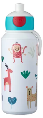 Produktbild von Mepal trinkflasche pop-up campus 400 ml - animal friends