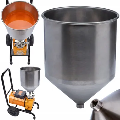 Imagen del producto de Deposito de Pintura 18L Acero Inox – Alta Durabilidad | Para Pulverizador Airless