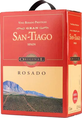 Produktbild von San Tiago Rosado 12,5% Vol. Bag in Box 3L