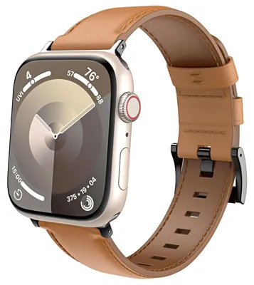 Immagine prodotto di Solidchoice - Cinturino in pelle vintage per Apple Watch Ultra/Series, marrone