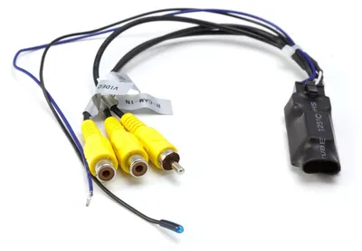 Produktbild von Carmedien Rückfahrkamera Switcher cm-VS1 Umschalter Umschaltbox für 2 Kameras Twin Doppel Rückfahrkameras Frontkamera 2X Eingang 1x Ausgang