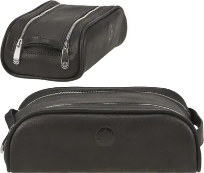Produktbild von Sonnenleder Kulturbeutel Kulturtasche Leder Kosmetiktasche Toiletry Bag RESCHEN schwarz 830-240-02