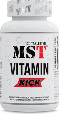 Produktbild von Vitamin Kick Vitamin-Mineral-Komplex hochdosiert mit Pflanzenextrakten 120 Tabletten