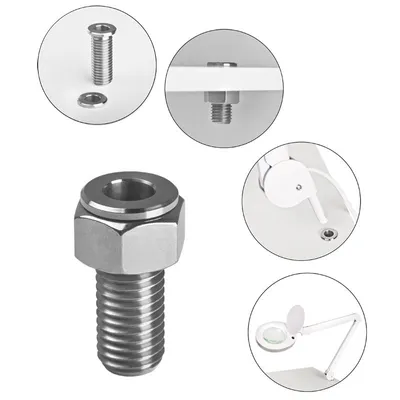 Image de Support de lampe tubulaire inox