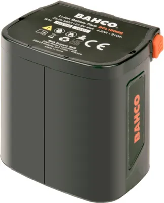 Produktbild von Bahco Kompakte Lithium-Ionen-Akkus 91 Wh