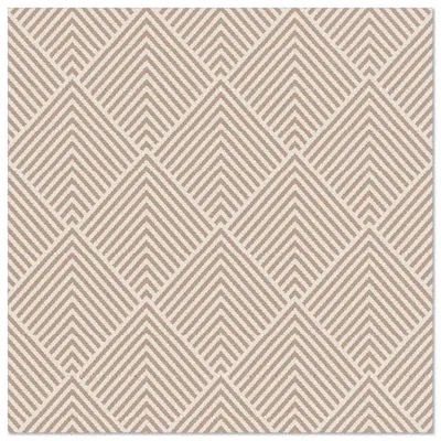 Produktbild von 50 Papstar Servietten ROYAL Collection 1/4-Falz 40 cm x 40 cm braun Elegance 86498 Premium stoffähnlich hochwertig Qualität stabil gute Faltbarkeit