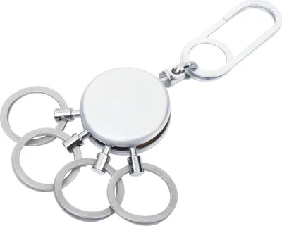Produktbild von TROIKA Schlüsselanhänger PATENT EASY silberfarben