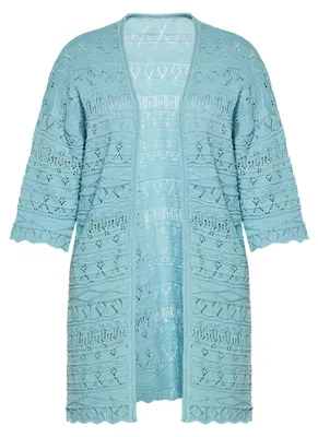 Image de Pull pour femme Jeona - couleur aqua, taille XL