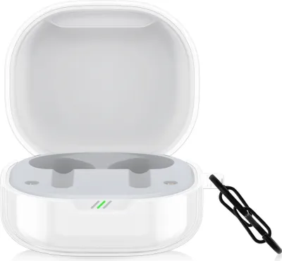 Produktbild von kwmobile Hülle kompatibel mit JBL Wave 300 TWS - TPU Silikon Schutzhülle Case Cover Kopfhörer Transparent