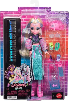Image de Monster High JHK33, poupée de mode, femelle, 4 ans, fille, 285,7 mm, multicolore
