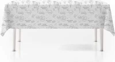 Immagine prodotto di Tovaglia da colorare 240 x 135 cm - da dipingere da soli - motivo: Natale