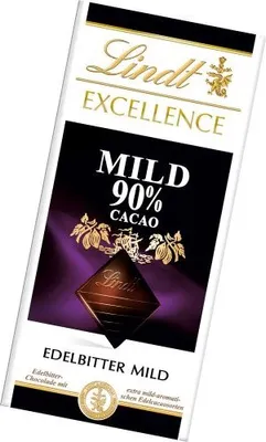 Produktbild von Lindt - EXCELLENCE Edelbitter mild 90% CACAO Tafel 100g