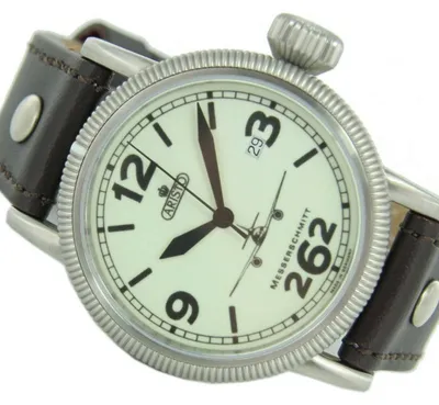 Produktbild von Aristo Herren Messerschmitt Uhr Fliegeruhr ME 262 Automatik 3H262-7