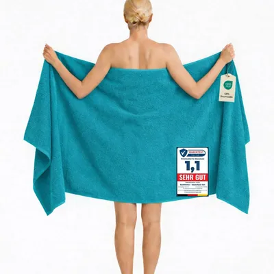 Produktbild von Komfortec Badetuch 100x200 cm aus 100% Baumwolle