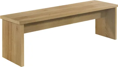 Produktbild von FURNARO Bank Sitzbank Esszimmerbank Riviera eiche B/H/T: 160x47x37 cm