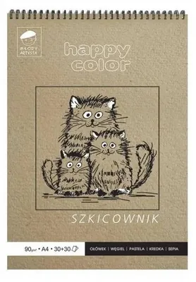 Obrázek produktu pro GDD Skicák A4 60K – ideální pro mladé umělce, kreslení a skicování