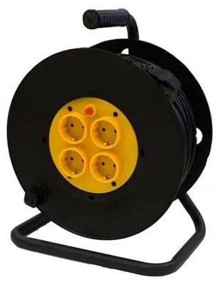 Produktbild von 40m Kabeltrommel Kabel 3x1,5mm² Kabelabroller Verlängerungskabel Kabelaufroller