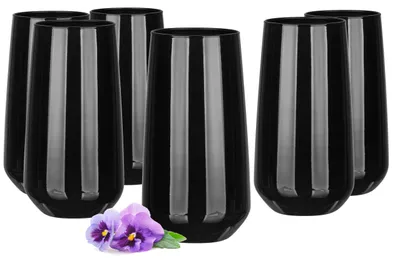 Produktbild von Glasmark KROSNO, 430ml, Set von 6, Trinkgläser, Longdrinkgläser, Wassergläser, S