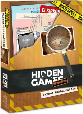 Zdjęcie produktu dla Hidden Games Rikospaikka: Tapaus Vähäkuokkala - mysteeripeli