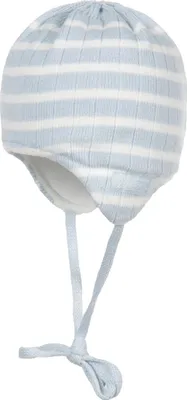 Produktbild von Kinder Herbst-Winter blaue Bindemütze Döll