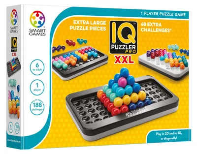Produktbild von SmartGames IQ Puzzler Pro XXL, 3D-Puzzle, 6 Jahr(e)
