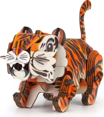 Produktbild von Mieredu 3D Puzzle Tiger - Lernspielzeug mit Sound für Kinder