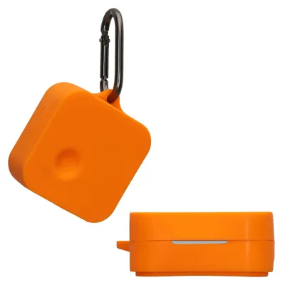 Produktbild von kwmobile Schutzhülle für Nothing ear (2) Hülle - TPU Silikon Case für Kopfhörer Ladecase - stoßfestes Cover mit Karabiner - Orange