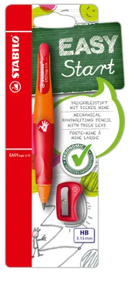 Obrázok produktu pre Stabilo® B-46876-5 Ergonomická mechanická ceruzka na učenie písania EASYergo 3.15, oranžová/červená, R