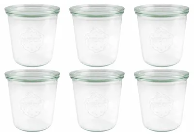 Obrázok produktu pre Zavařovací sklenice Weck Sturz 580 ml, průměr 100 mm, 6 ks