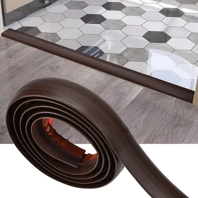 Produktbild von PVC Übergangsprofil selbstklebend, 35 mm breit, 200 cm lang, für Laminat und Vinyl