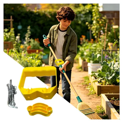 Produktbild von Schaufelgriff mit verstellbarer Verlängerung für Gartengeräte